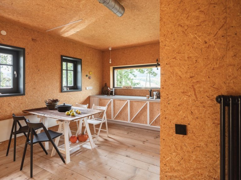 Víkendový dům u lesa