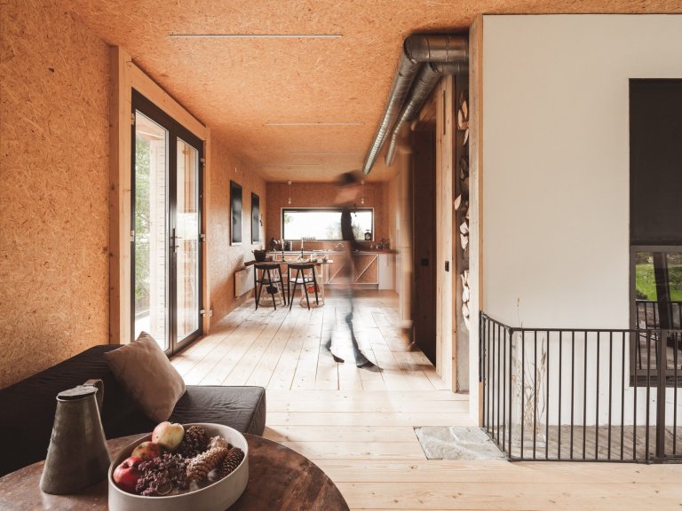 Víkendový dům u lesa