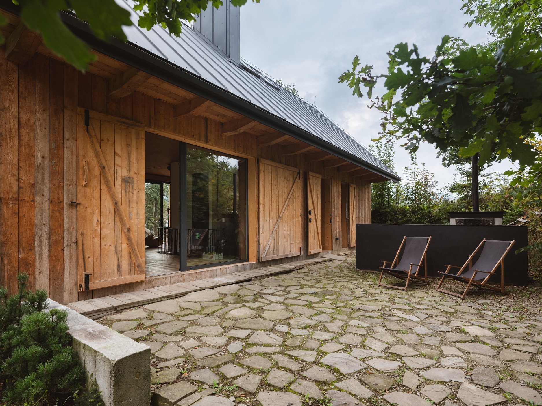 Víkendový dům u lesa