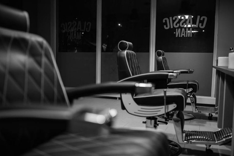 Classic man barber shop