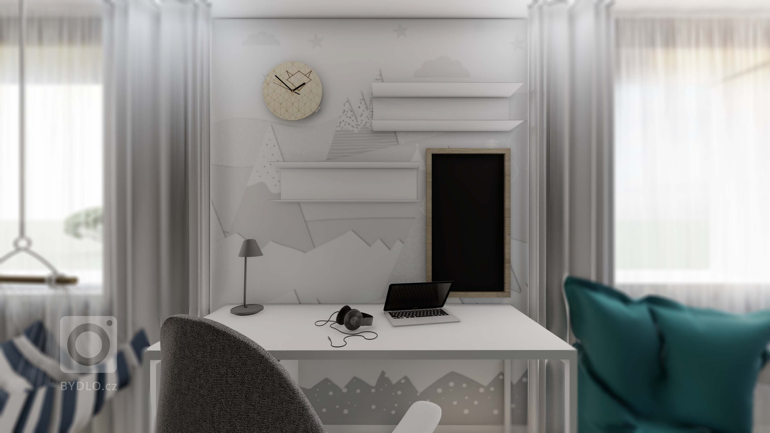 Dětské pokoje jsou navrženy pro malé děti, ale požadavek rodičů byl takový, aby byly pokoje pro děti zajímavé i&nbsp;v&nbsp;pozdějším věku, kdy budou žáci…