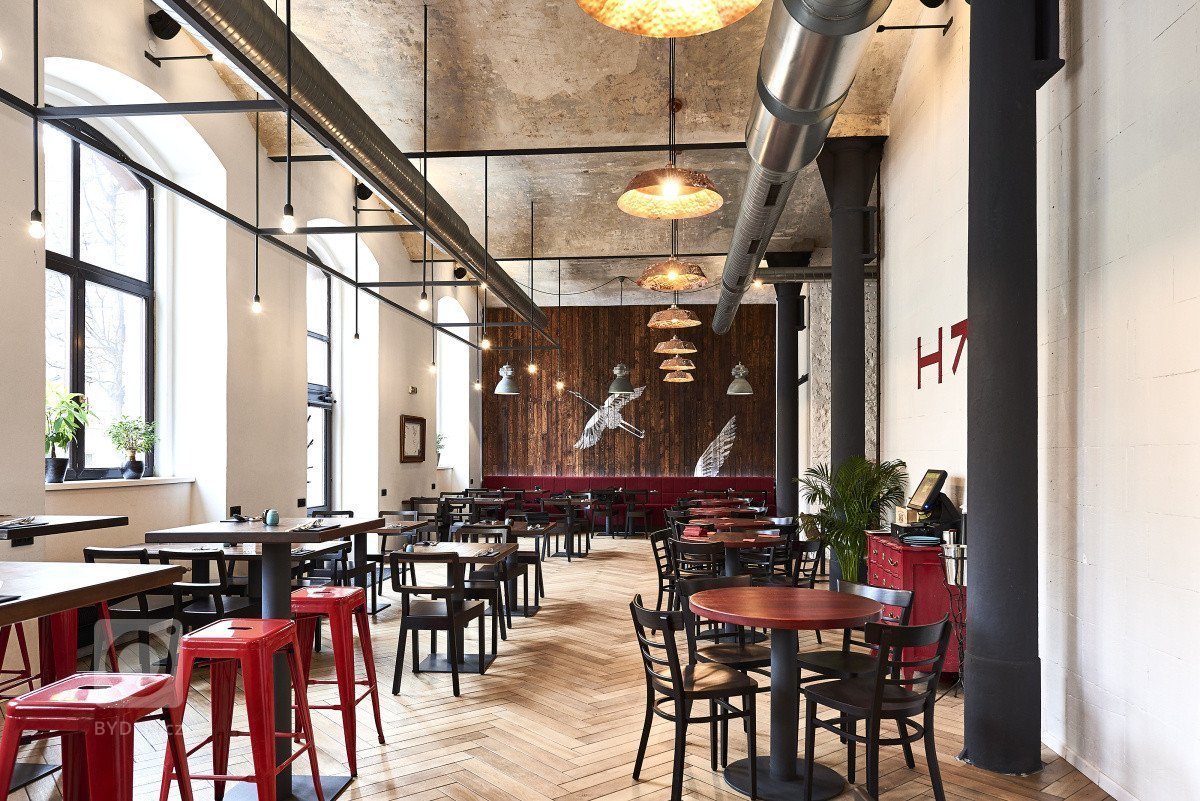 Hlavní prostor v restauraci Hong Kong