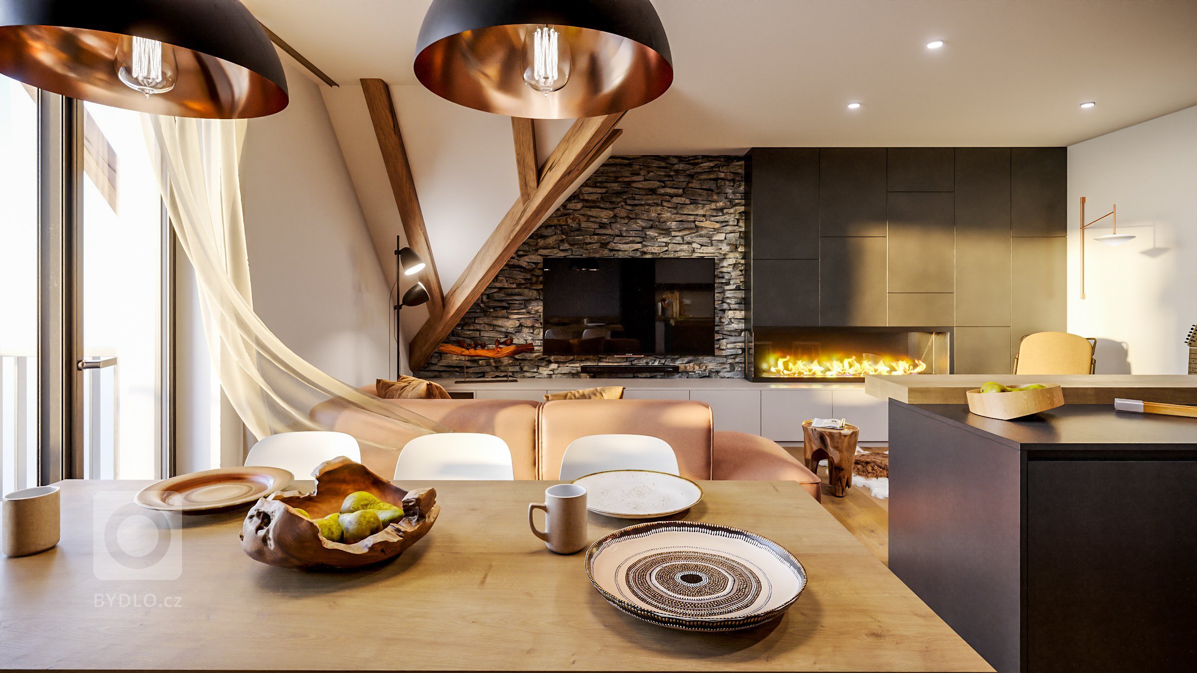 Pro developerský projekt apartmánového domu v Harrachově jsme navrhli možné podoby interiérů. Základem všech interiérů jsou bílé dveře a antracitová okna.
…