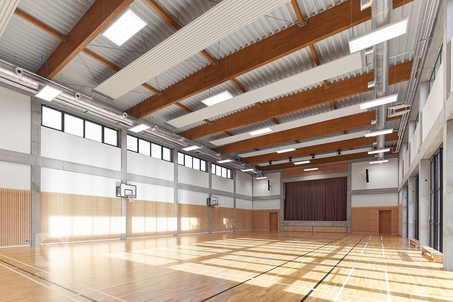 Sportovní a společenská hala Nebovidy u Brna