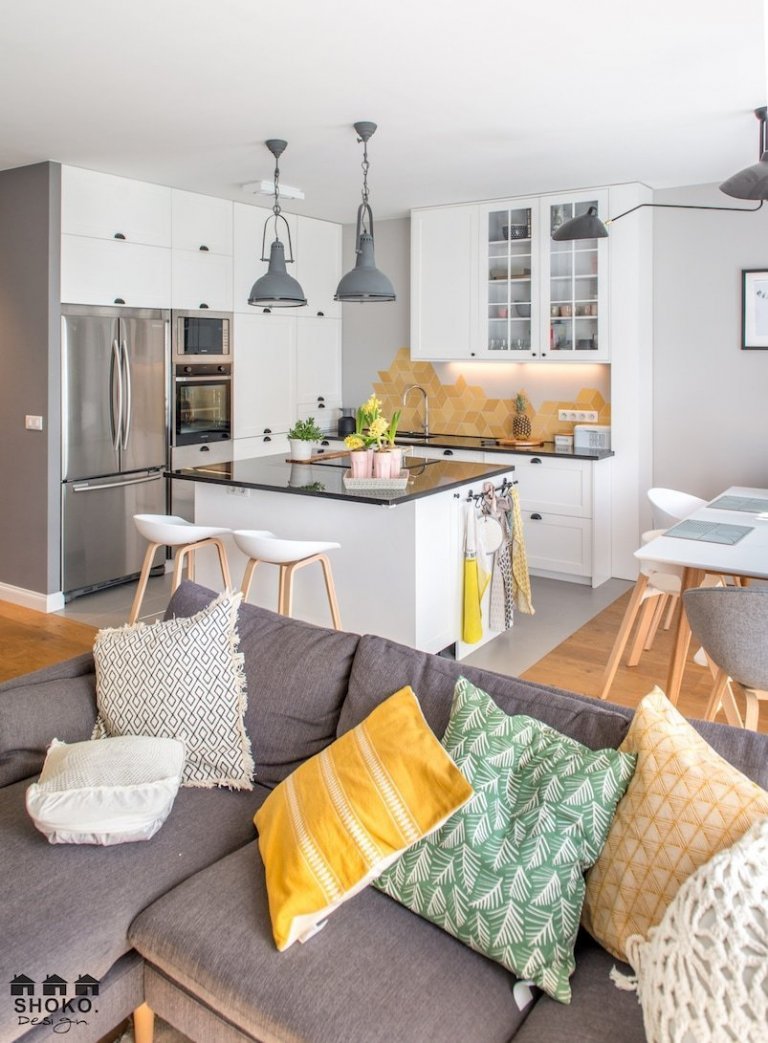 Moderní bydlení v skandinávském boho stylu