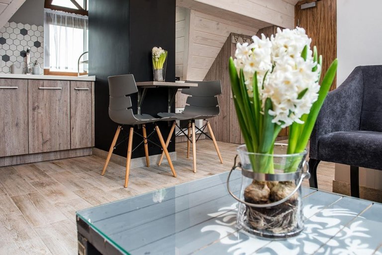 Střešní apartmán s výhledem na Vysoké Tatry