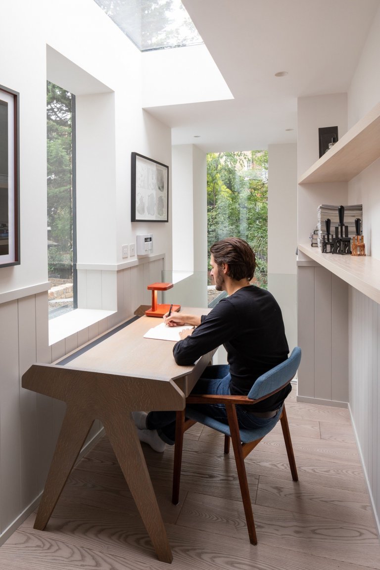 Rekonstrukce řadového domu s přístavbou