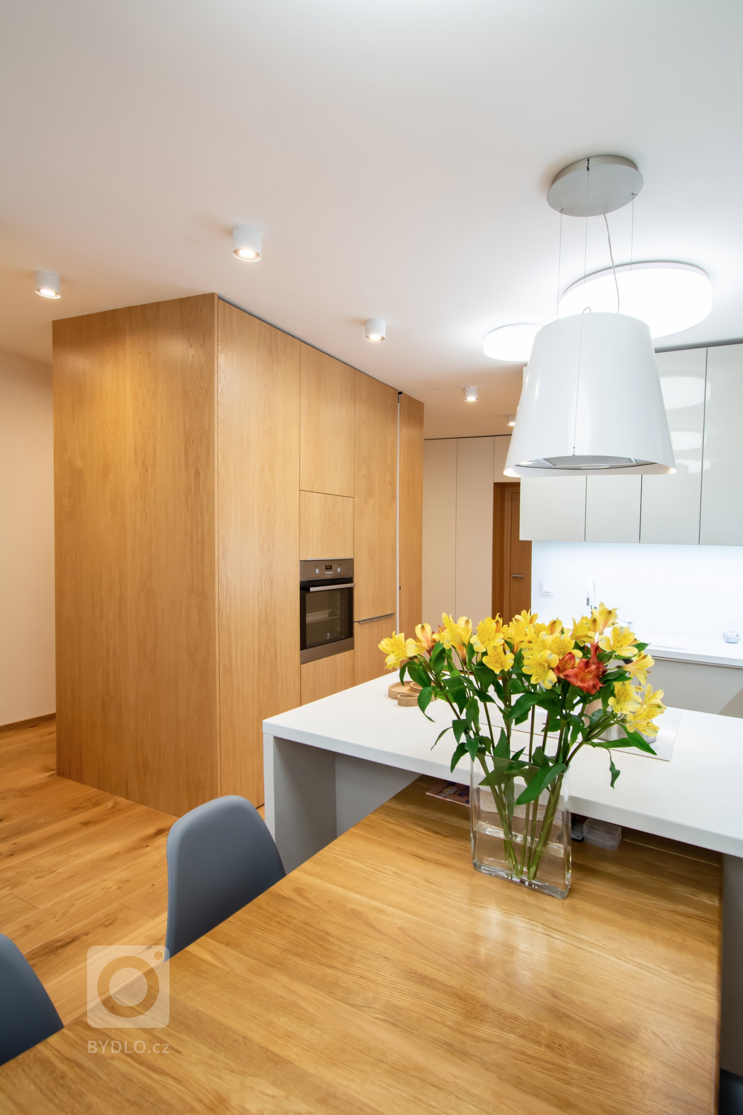 Byt je ve staré blokové zástavbě v Holešovicích. Velká výhoda bytu spočívá v jeho nosném systému kdy Jediný nosný prvek v celé dispozici&nbsp;je sloup zhruba…