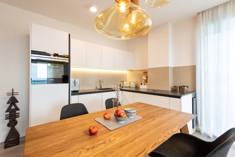 Apartmán ve Vysokých Tatrách s důrazem na přírodní materiály