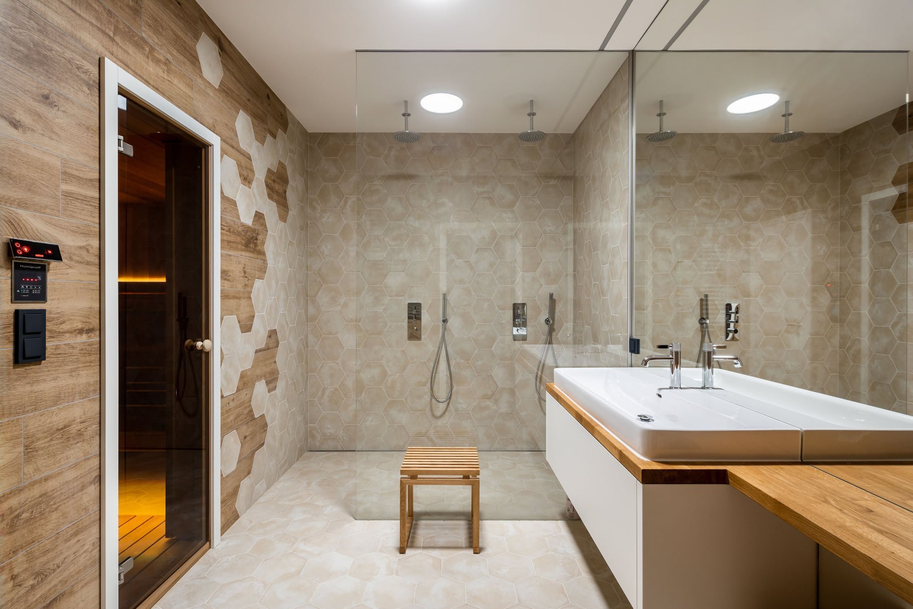 Luxusní interiér rodinného domu v Praze