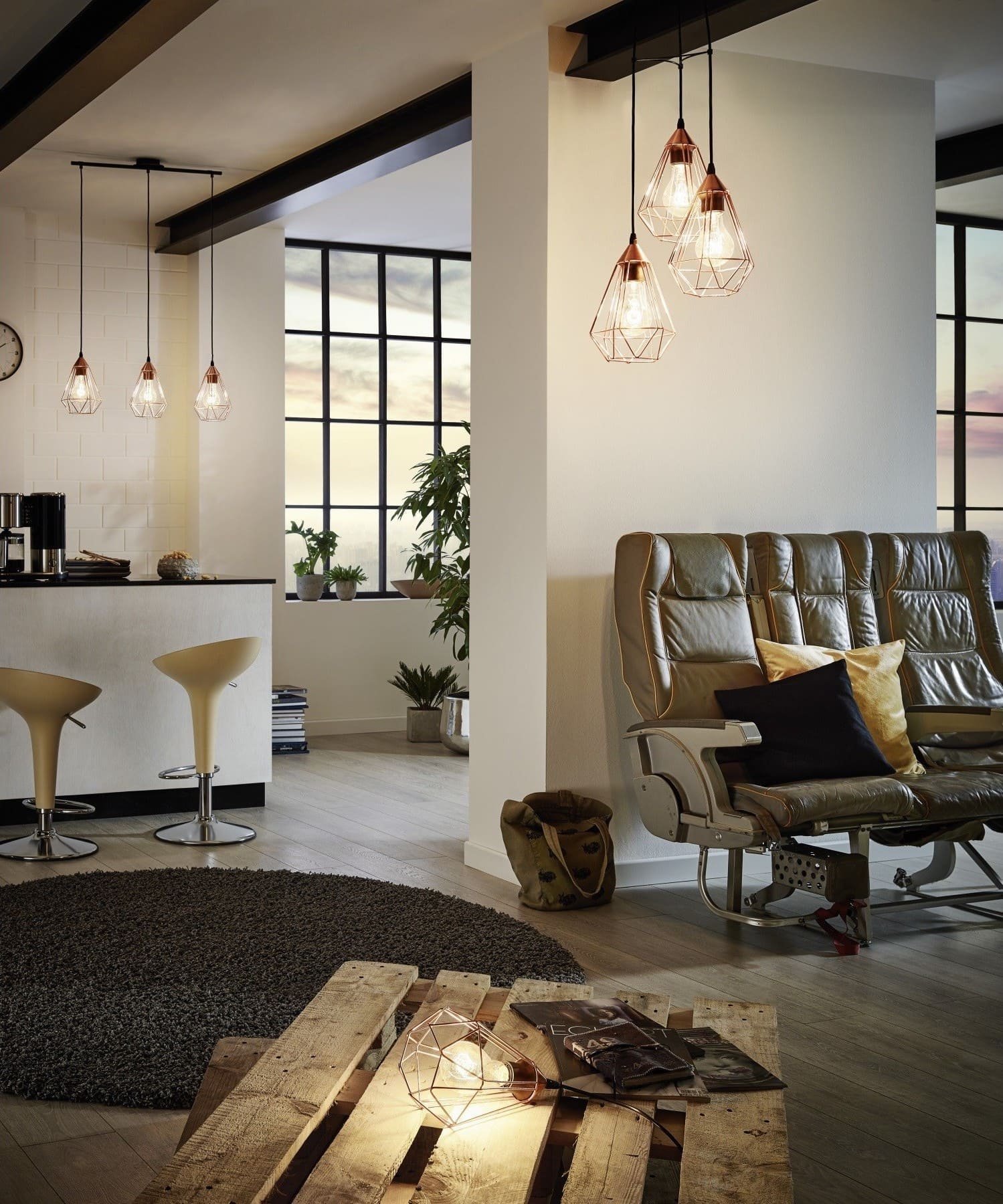 Ověřené tipy, jak vybrat lustr do kuchyně a obýváku