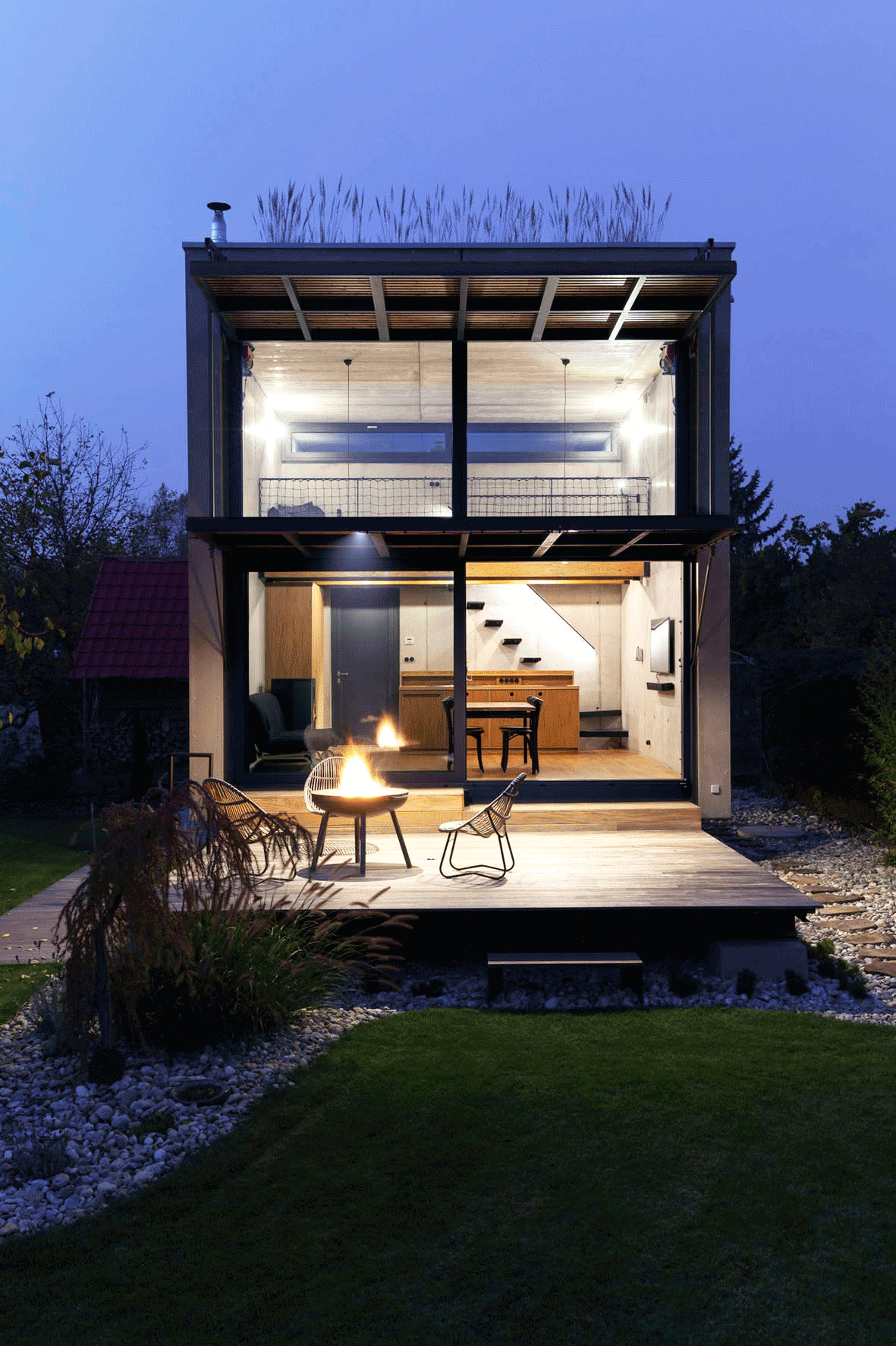 Víkendový dům, kde je radost trávit volný čas