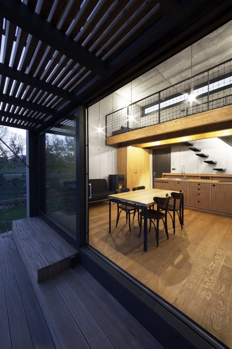 Víkendový dům, kde je radost trávit volný čas