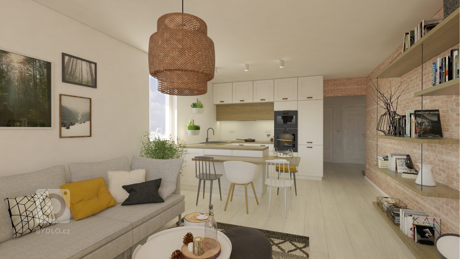 Byt v škandinávskom štýle