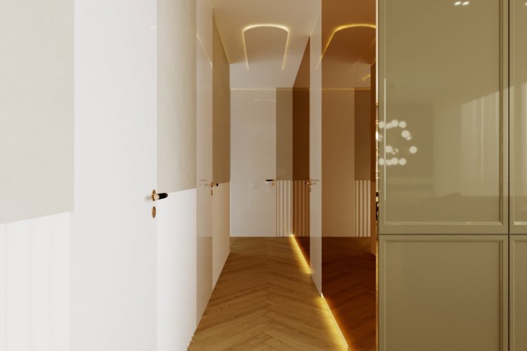 Moderný interiérový návrh bytu - Bratislava