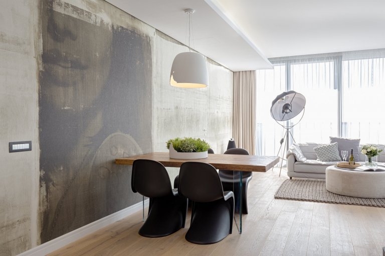 Ateliérový byt v Bukurešti