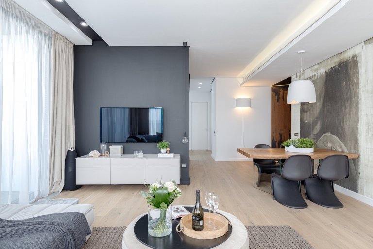 Ateliérový byt v Bukurešti