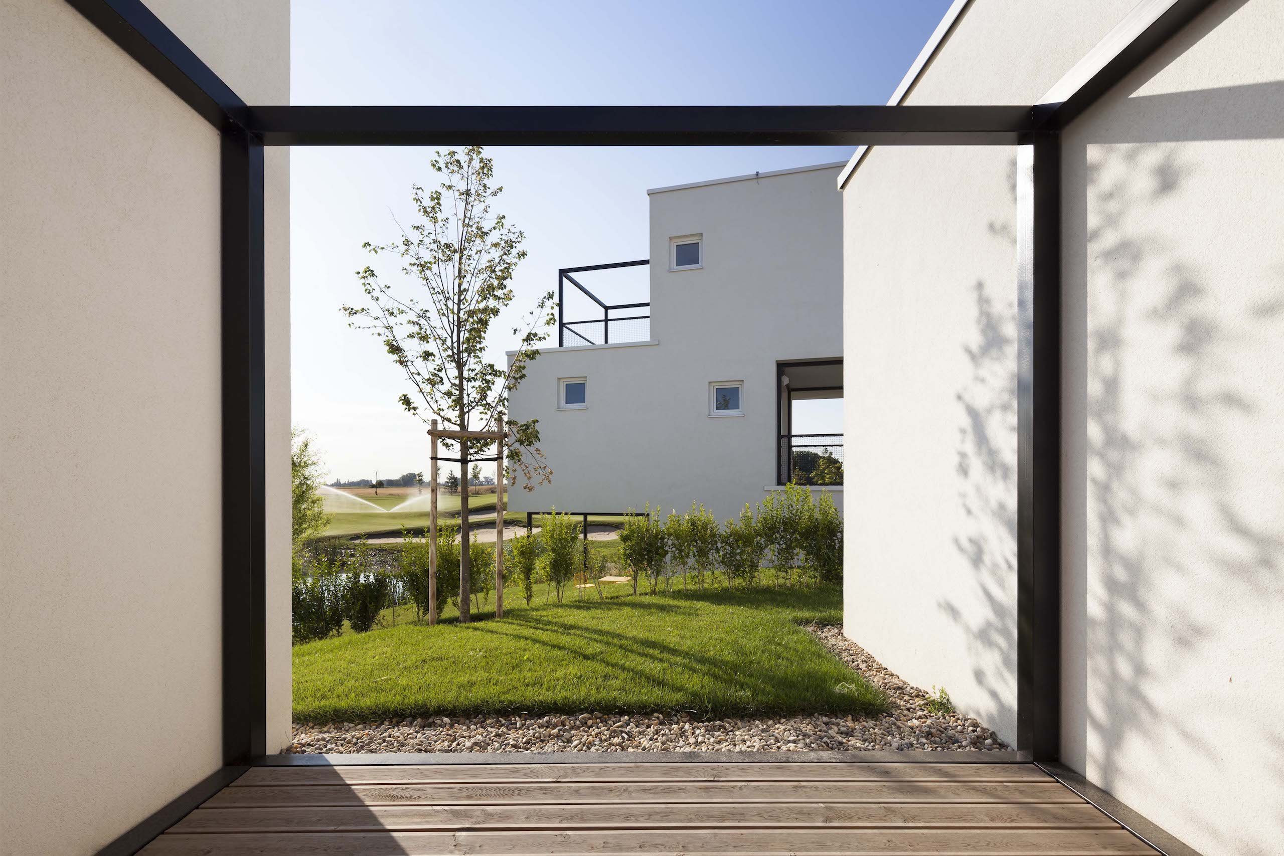 Bydlení uprostřed golfového hřiště