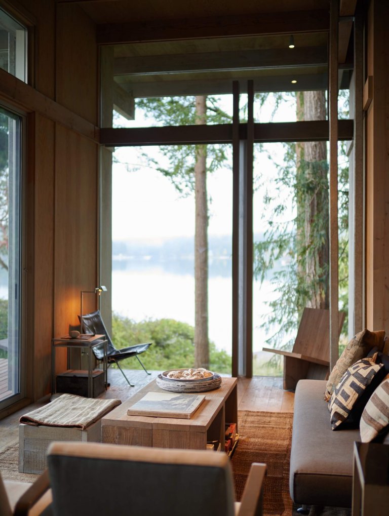 Domov uprostřed lesa budoval přes 60 let