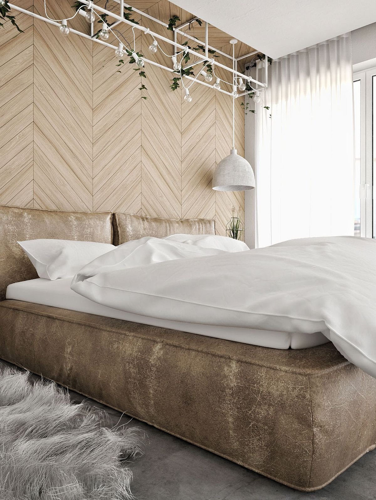 Industriální styl se špetkou luxusu