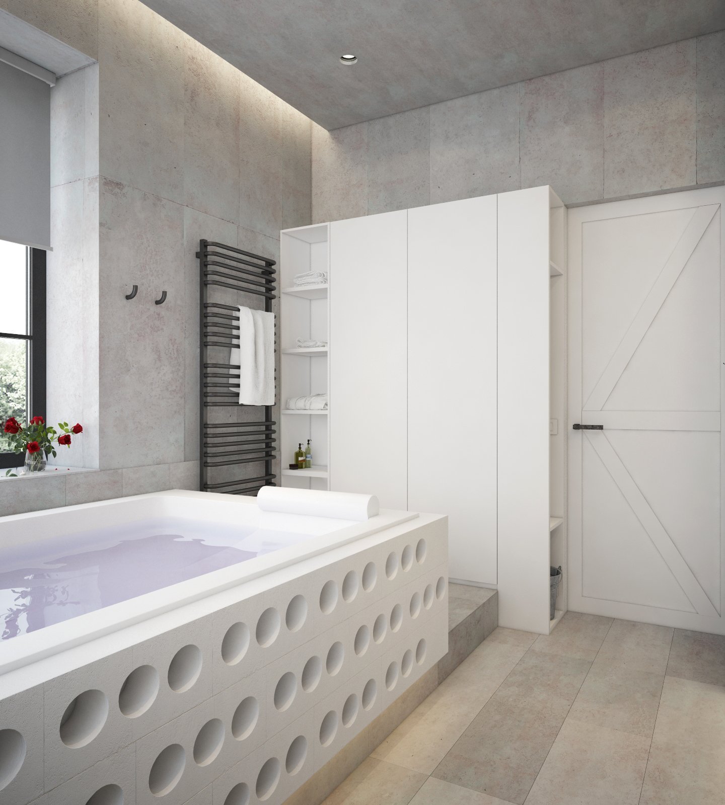 Industriální bydlení s teplými tóny v Minsku