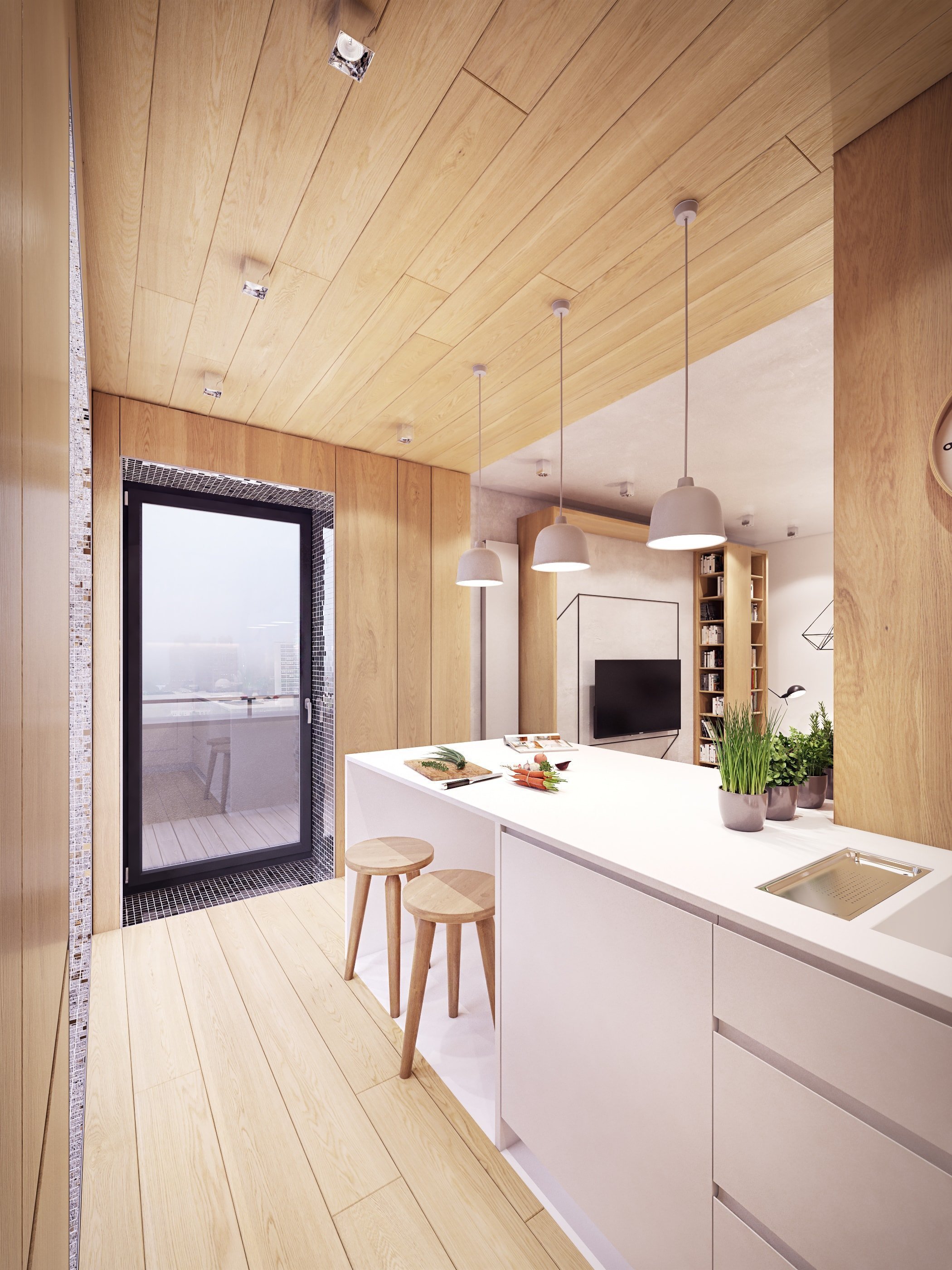 Komfortní bydlení s barevnými akcenty