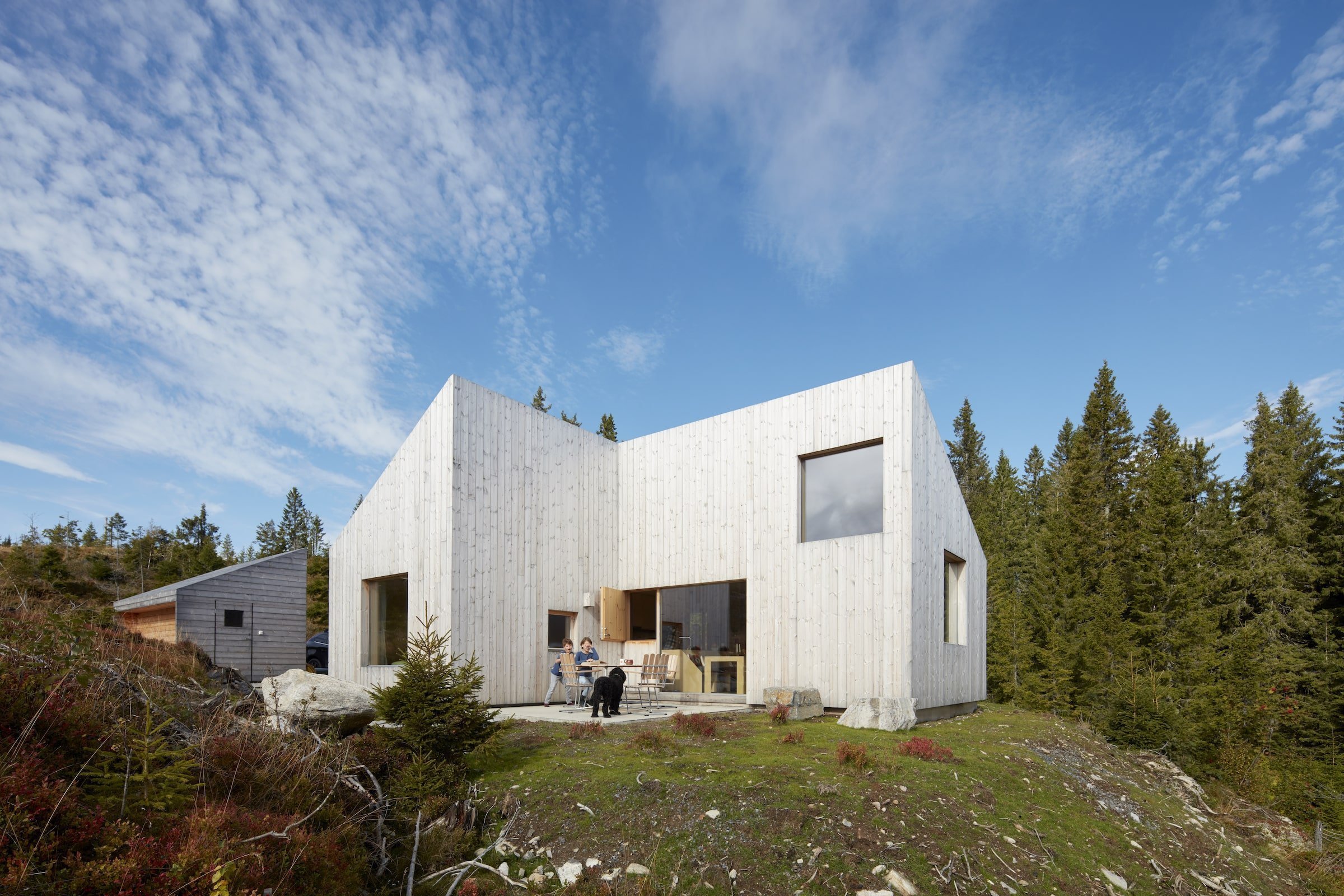 Komfortní dřevostavba s funkčním interiérem