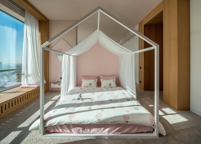 Moderní interiér bytu v Kyjevě