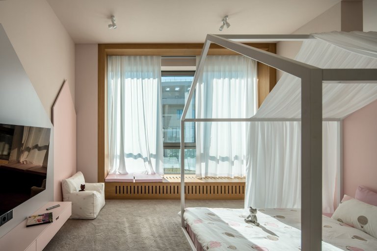 Moderní interiér bytu v Kyjevě