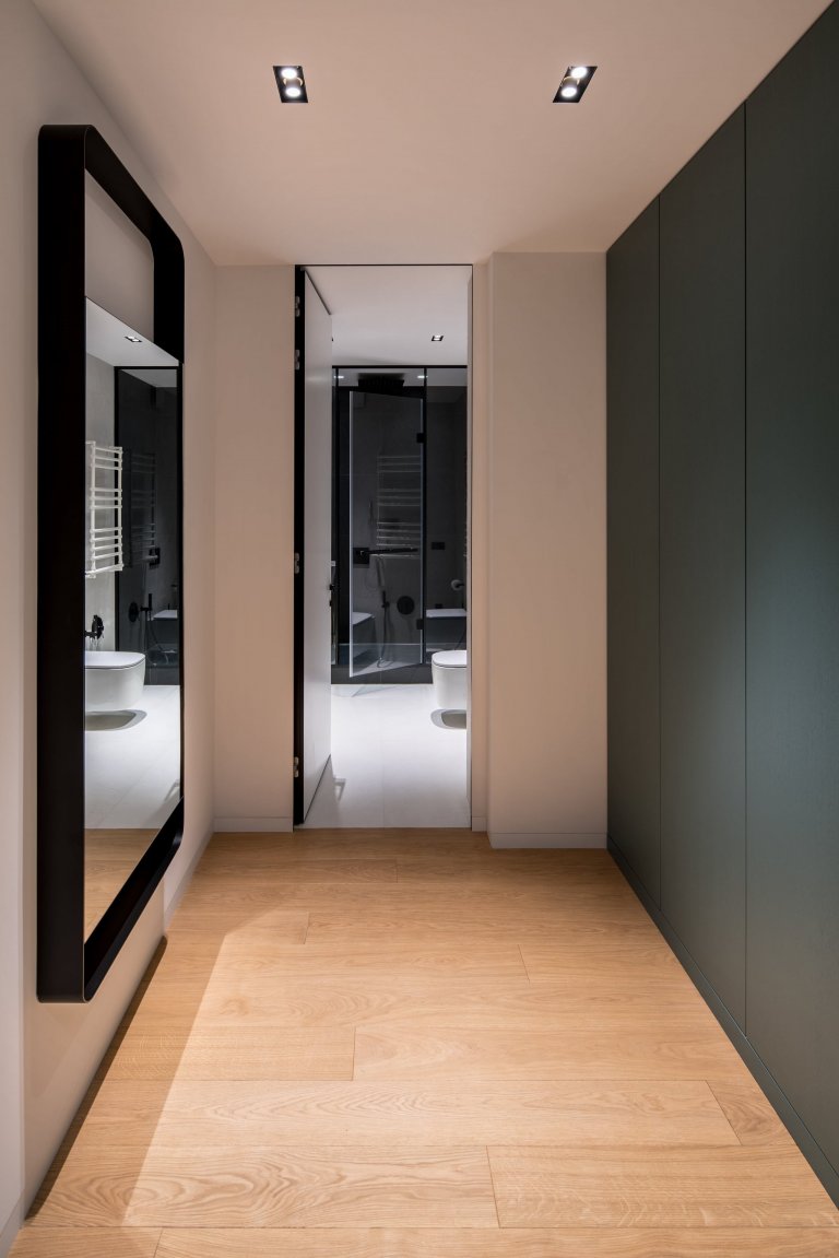 Moderní interiér bytu v Kyjevě