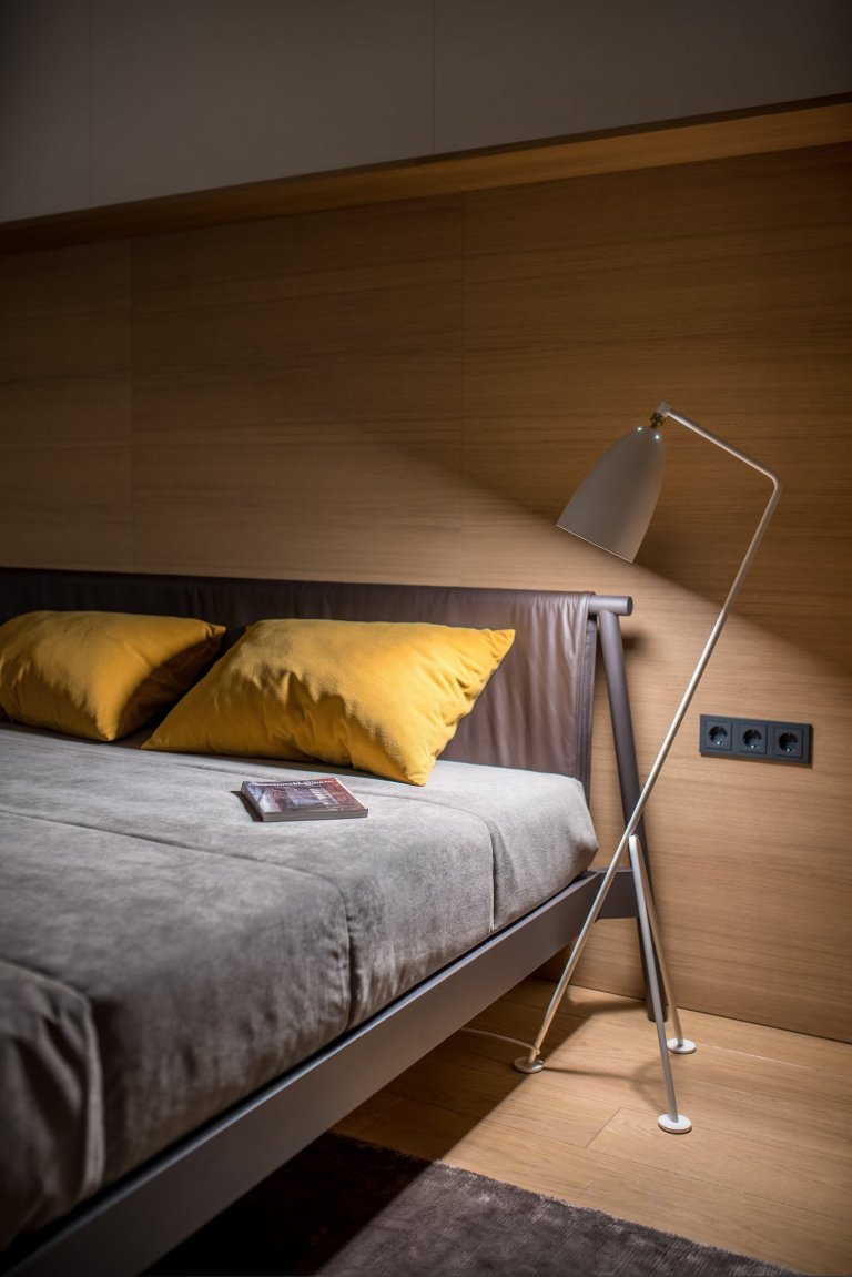 Moderní interiér bytu v Kyjevě