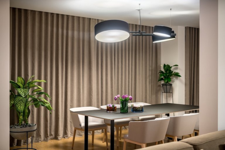 Moderní interiér bytu v Kyjevě