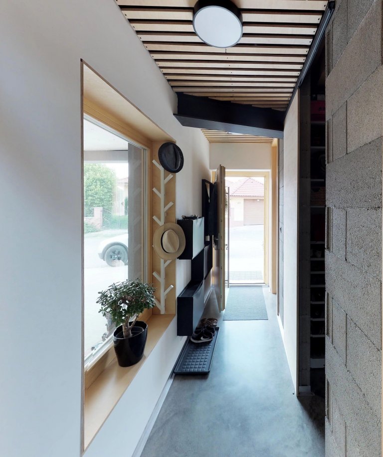 Rodinný dům se světlíkem