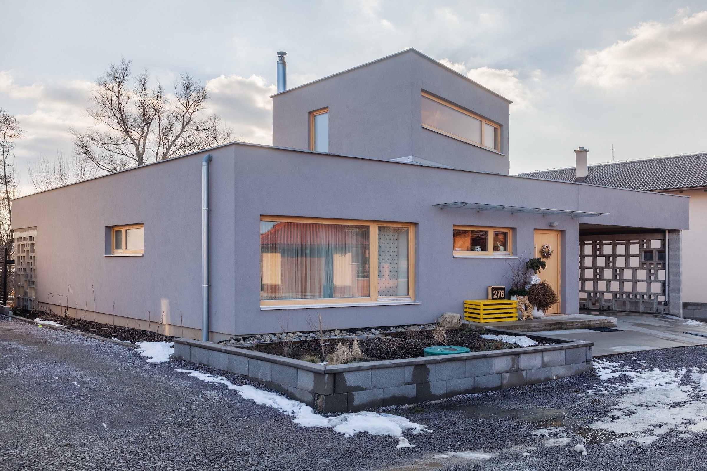 Rodinný dům se světlíkem