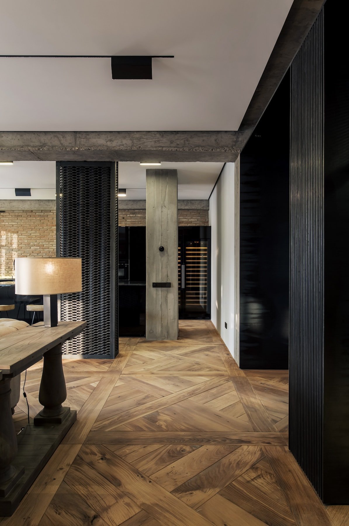 Rustikální stylový apartmán