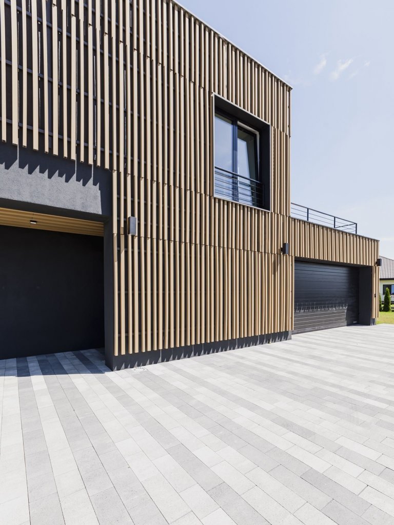 Sen o moderním bydlení v bažinaté krajině