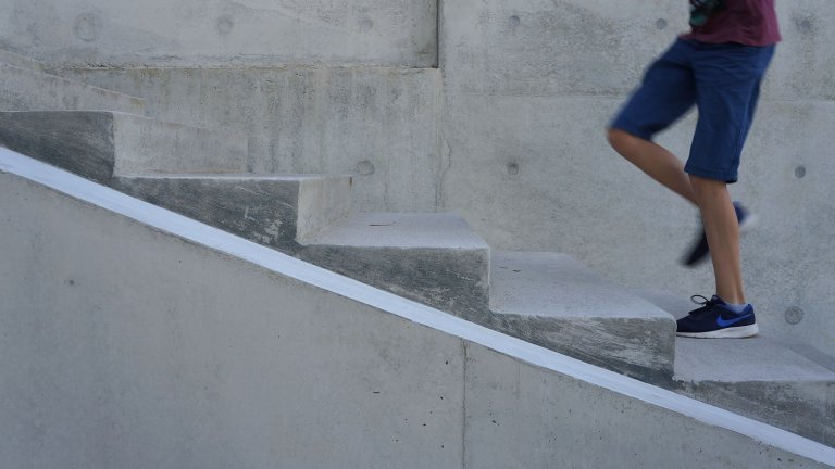 Vila uvnitř i venku v čistém betonu