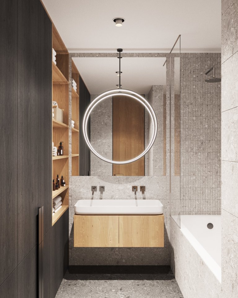 Apartmán pro rodinu se třemi dětmi má sloužit jako klidná oáza v historickém centru Bratislavy. Povaze majitelů odpovídá spíše městský způsob života, který…
