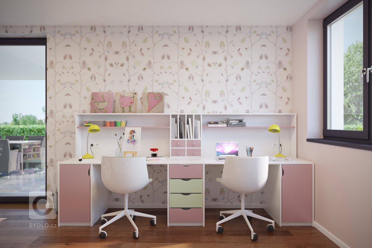 Návrh a vizualizácie luxusného bytu v Prahe. V prvej časťi projektu som vypracoval návrh a vizualizácie obývacej izby spojenej s jedálňou a kuchyňou. V druhej…