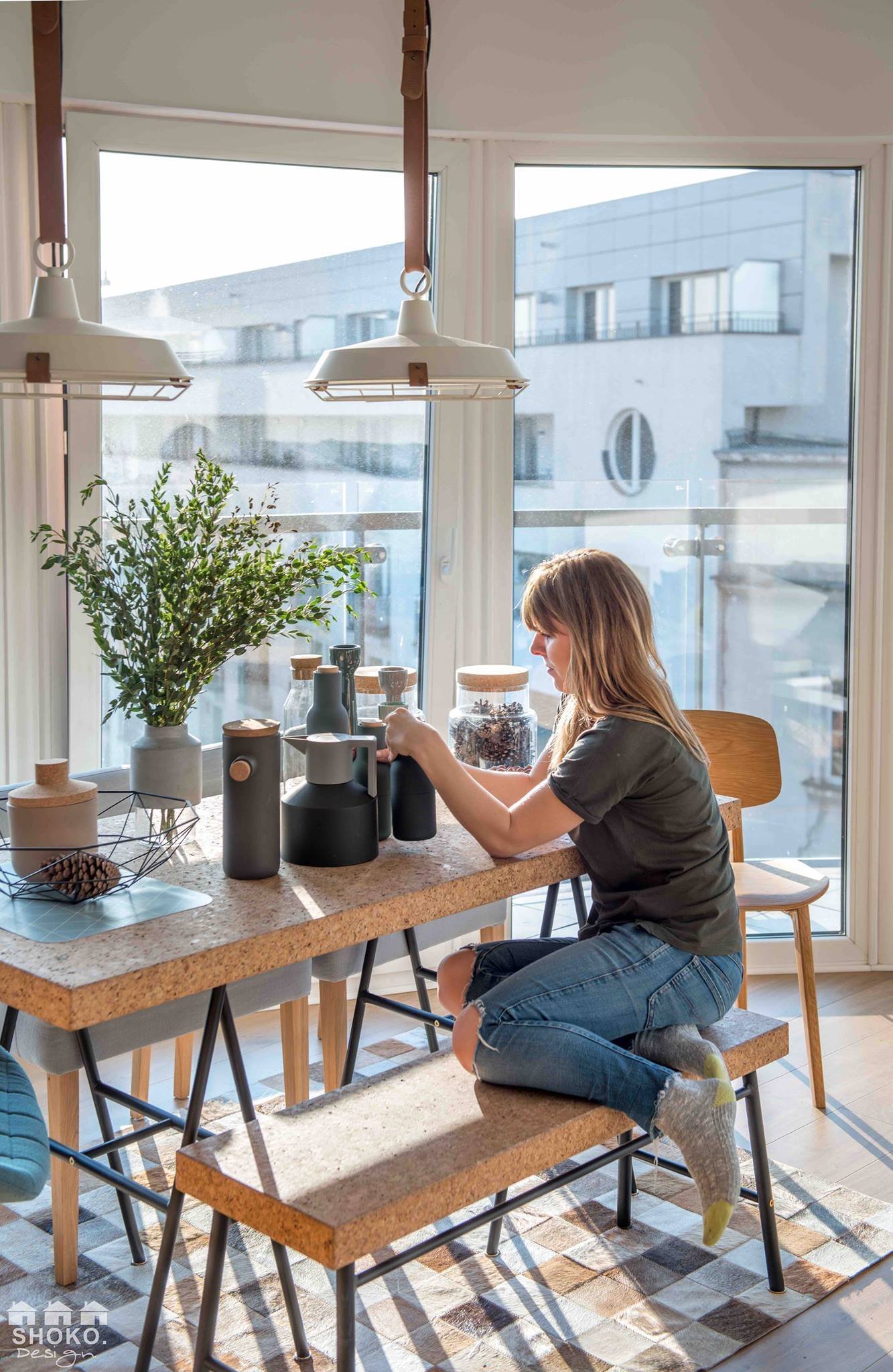 Byt ve skandinávském stylu  s panoramatickými okny