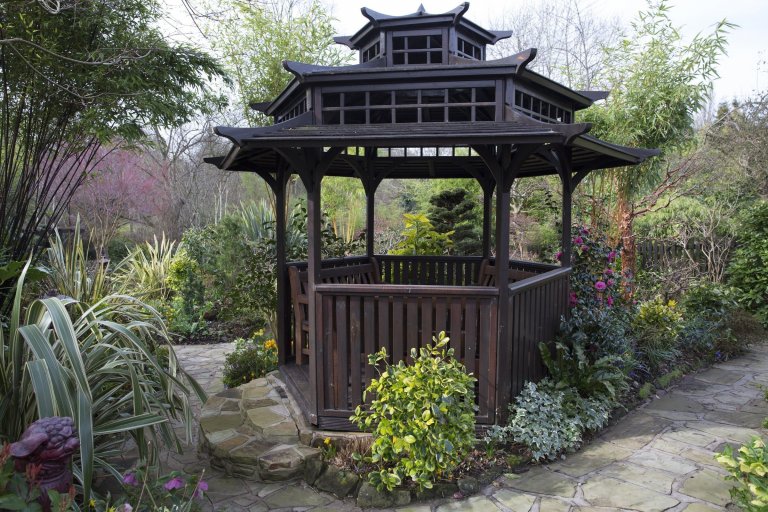 Oceňovaná zahrada hraje všemi odstíny podzimních barev