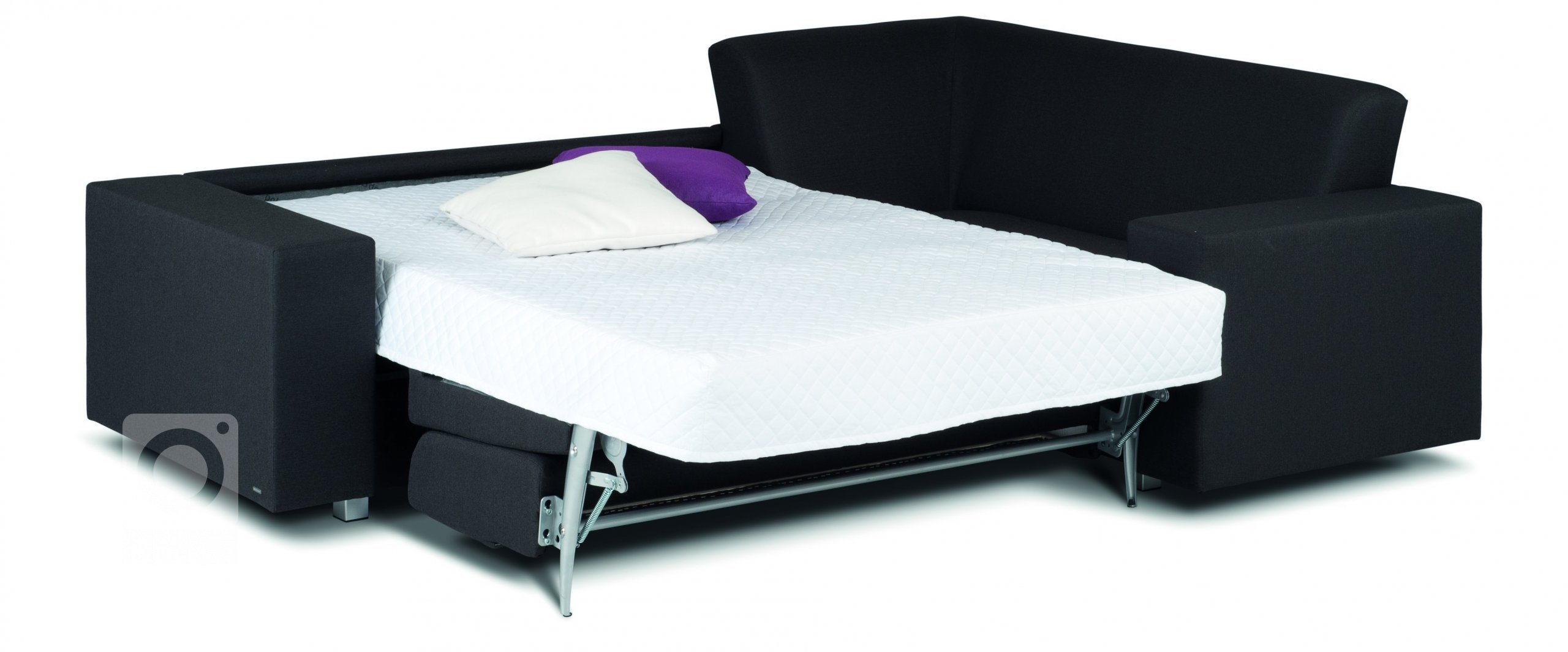 Sedací souprava s rozkladem na každodenní přespání. Šíře matrace 140 nebo 160 cm. Možnost zvětšení seda
