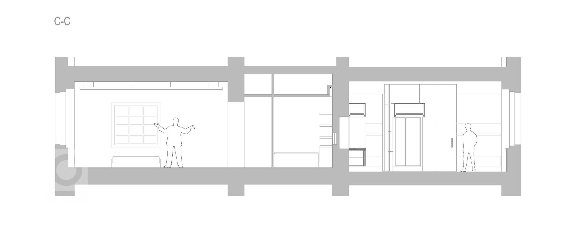V době svého vzniku byl v prvním patře secesního činžovního domu jeden byt. V éře komunismu brutálně a necitlivě rozdělen na tři jednotky. Klient koupil tato…