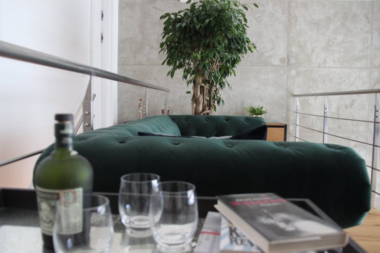 Moderní interiér s příjemnou atmosférou. Tak lze ve zkratce charakterizovat mezonet, laděný do jemně industriálního stylu s množstvím přírodních materiálů…