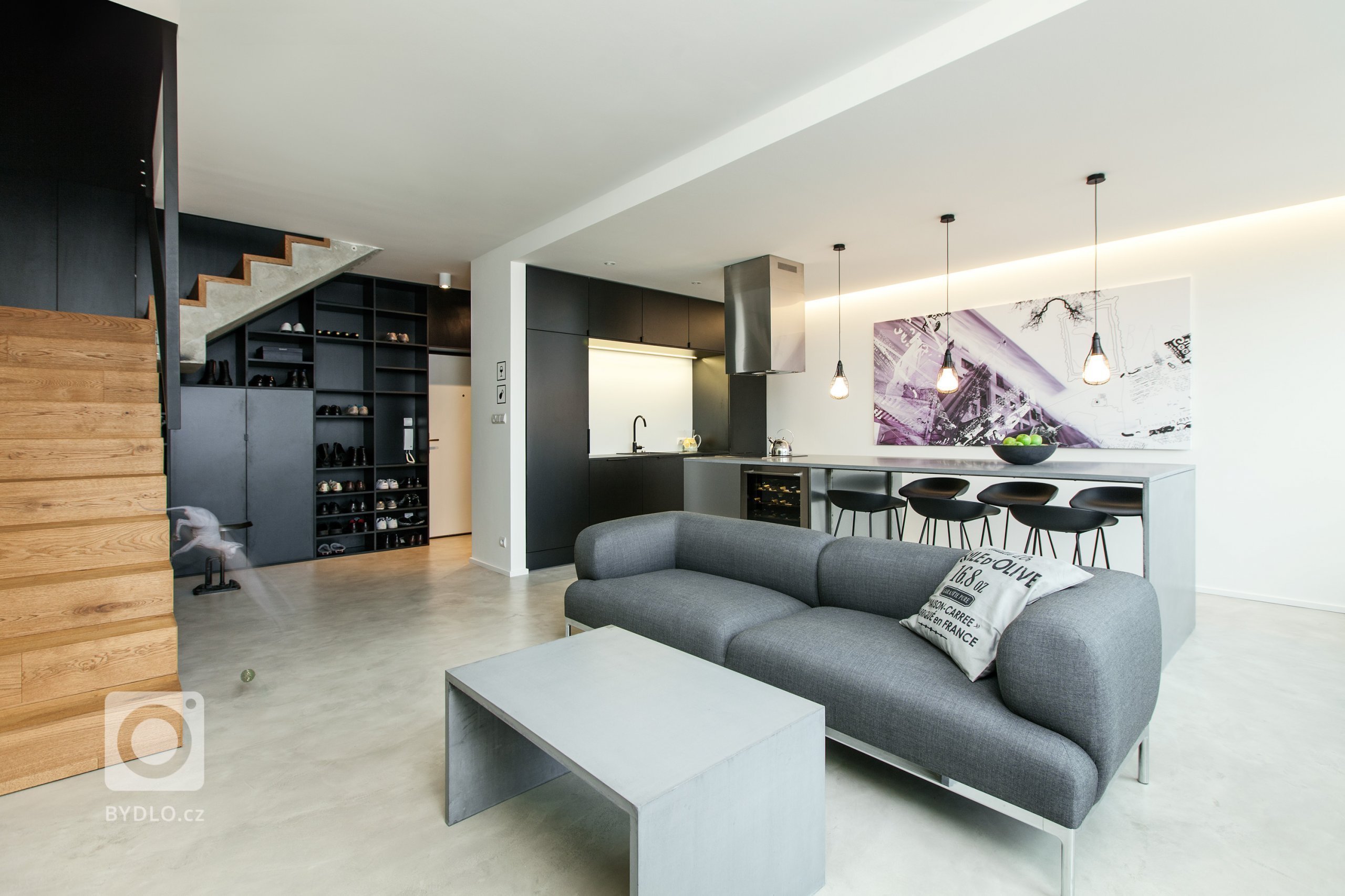 Investor nechtěl kytky ani kuchyni, chtěl loft. Přitom si koupil pouze 4+kk. Proto se obrátil na&nbsp;SMLXL architekti&nbsp;a dal jim volnou ruku.

&bdquo…