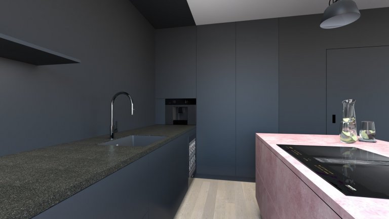 Living pro mladou rodinu

Koncept návrhu staví na 3 pilířích. Barevnost, černý design s blue navy nebo cherry blossom pink akcenty, je dominantou návrhu. Dále…