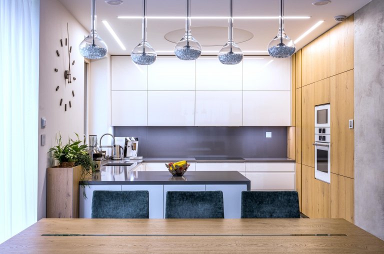 Moderní čistý design interiéru