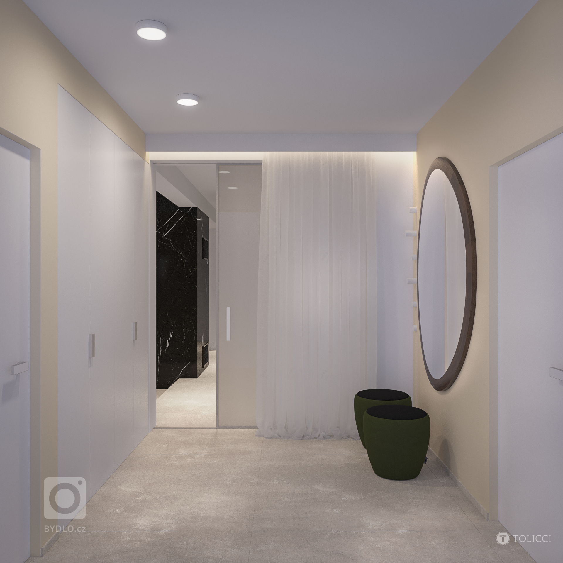 Návrh interiéru tejto rodinnej rezidencie je prioritne založený na základných princípoch identity tvorby interiérov TOLICCI. Základom sa stali zemité, teplé…