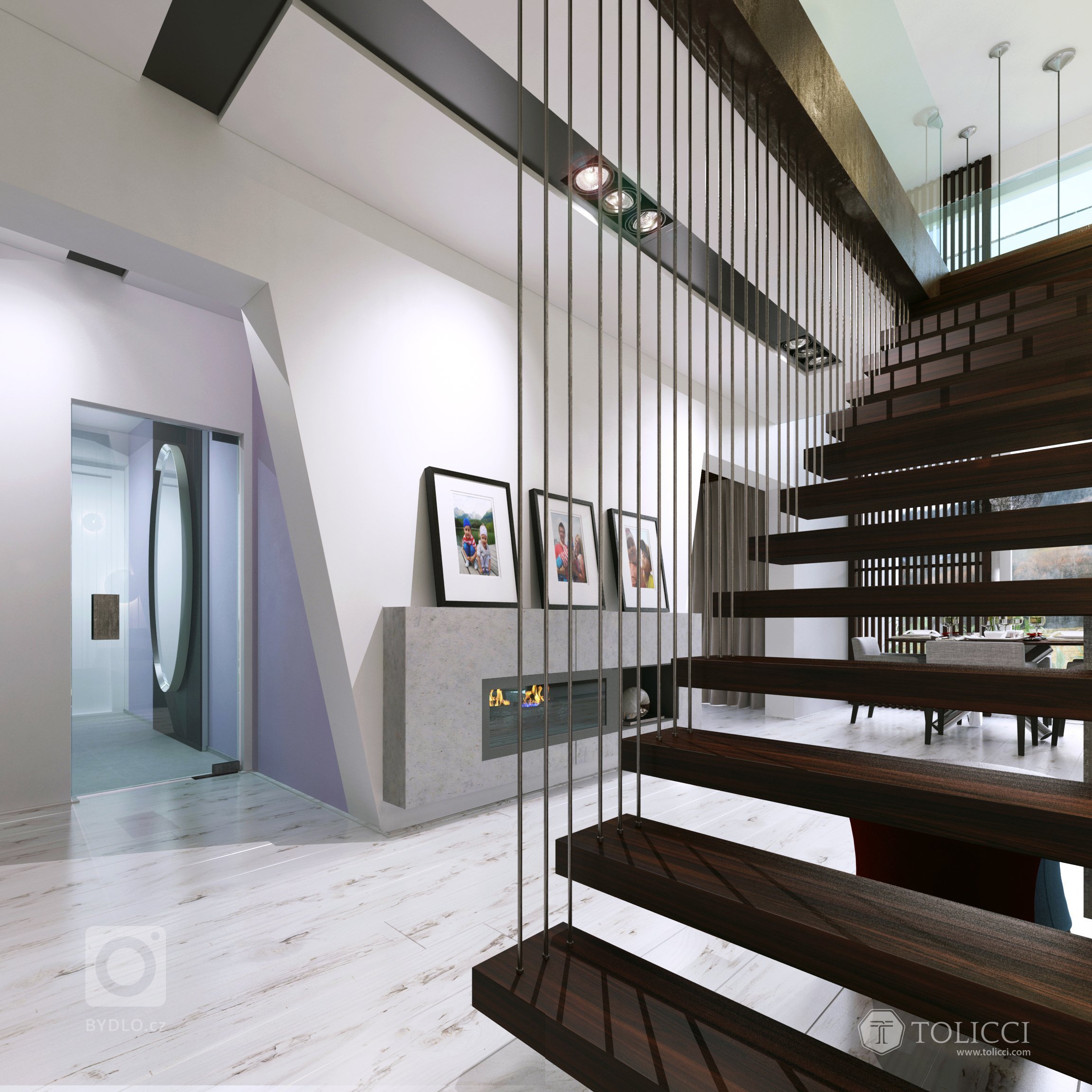 Ide o náš prvý projekt, v ktorom sme aplikovali princípy tradičného talianskeho prístupu k interiéru. Kontrasty tvoria tmavé orechové drevo s bielymi plochami…